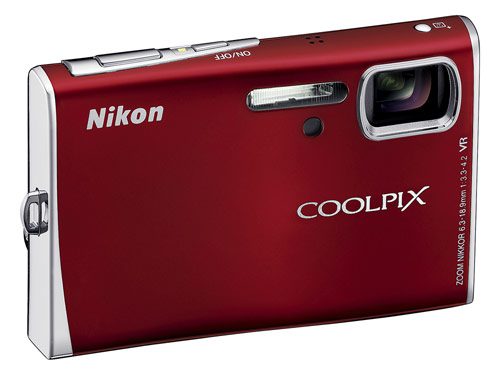 Nikon CoolPix S52 Digital Camera - Red