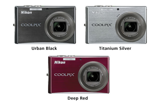 Nikon Coolpix S710 colors