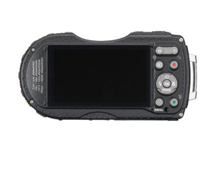 Pentax WG-3 GPS Rugged Camera - Rear